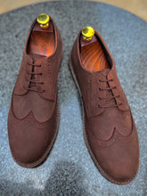Load image into Gallery viewer, Brown Crazy Horse Leather Brogue Shoes
