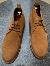 Load image into Gallery viewer, Camel Suede Chukka Boots
