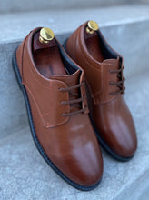 Load image into Gallery viewer, Brown Cow Leather Casual Shoes
