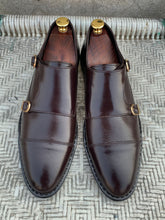 Load image into Gallery viewer, Brown Double Monk Oxfords
