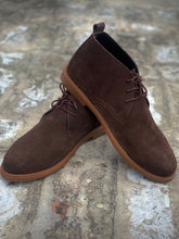 Load image into Gallery viewer, Brown Suede Leather Chukka Boots
